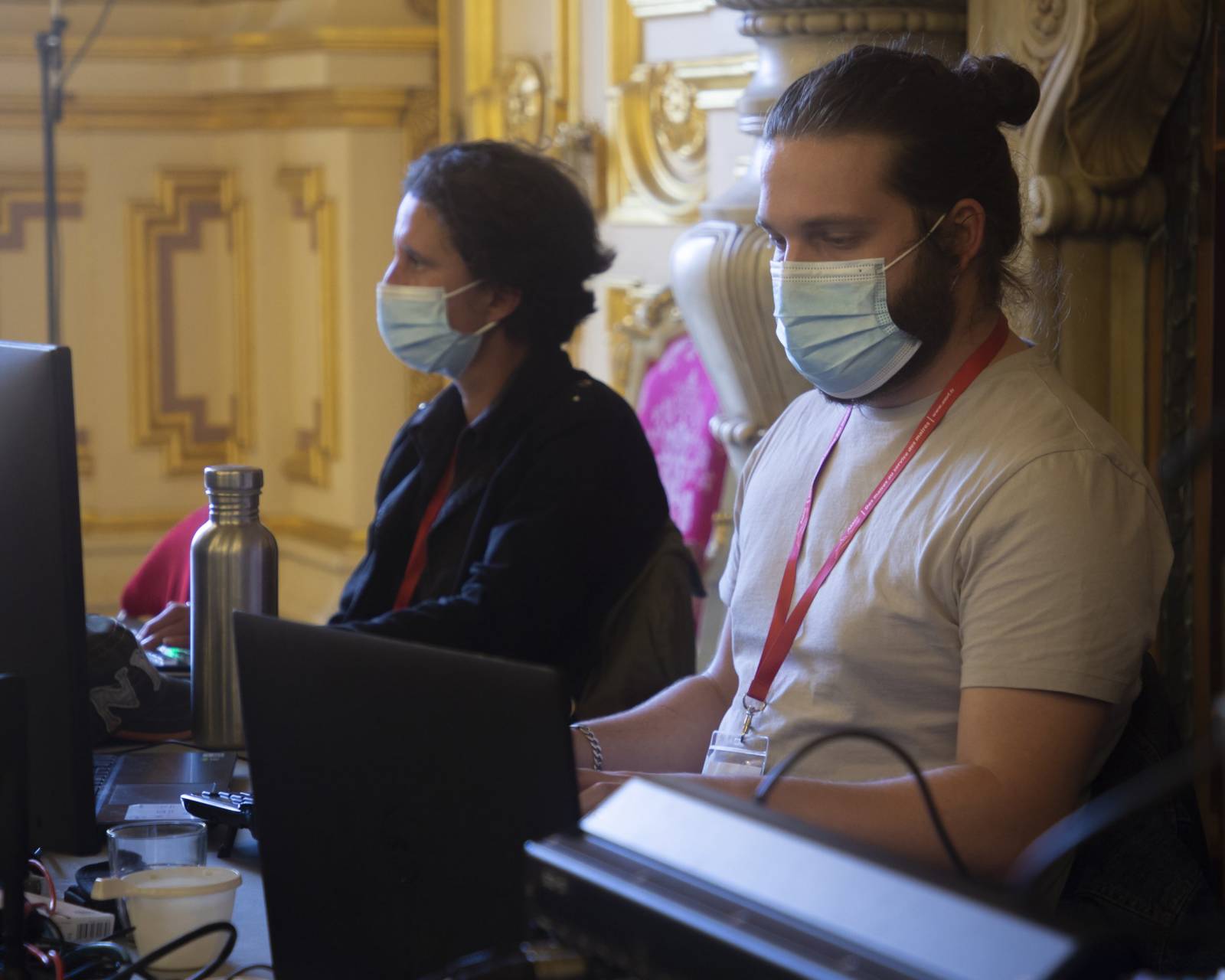 Enregistrement vidéo et vidéotransmission live en phygital de l’Assemblé générale de l’association des maires ruraux de France sur Zoom - Hôtel de ville de Lyon - (69001)