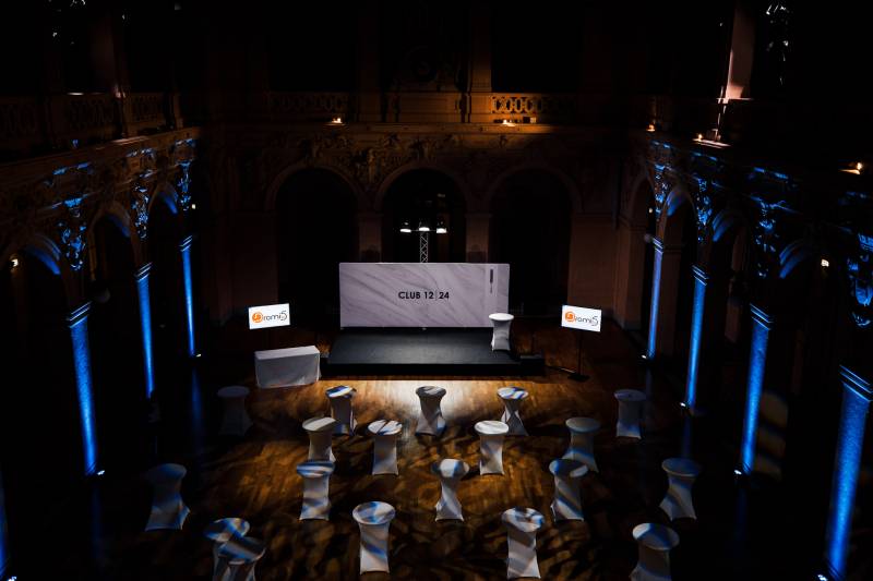 Sonorisation, mise en lumière et installation vidéo pour une société Internationale, Lyon (69).