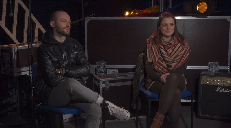 Interview dans le Studio pour Le Ticket Lyonnais, Lyon (69).