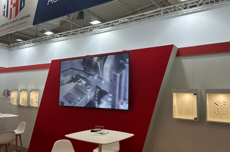 Sonorisation et installation d’écrans au salon du Bourget (93)