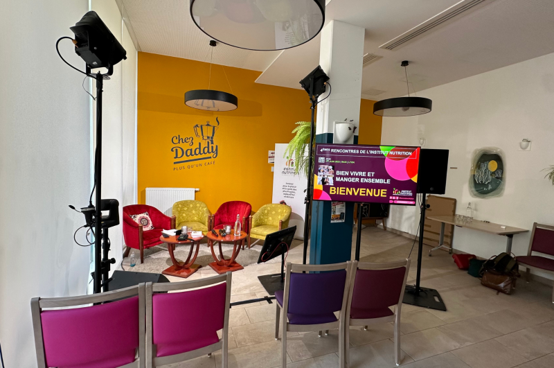 Diffusion en direct – Rencontres de l’institut nutrition (69).