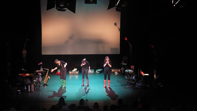 Régie complète (Son, Lumière, Vidéo) pour le spectacle de la Compagnie Girouette. Dromi's assure la coordination technique pour une immersion totale.