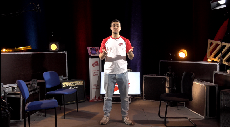 Interview dans le Studio pour Le Ticket Lyonnais, Lyon (69).