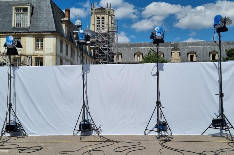 Sonorisation en L.Acouctics A15, mise en lumière et installation électrique – Fashion Week, Lycée Henri IV – Paris (75).