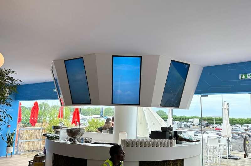 Sonorisation et installation d’écrans au salon du Bourget (93)