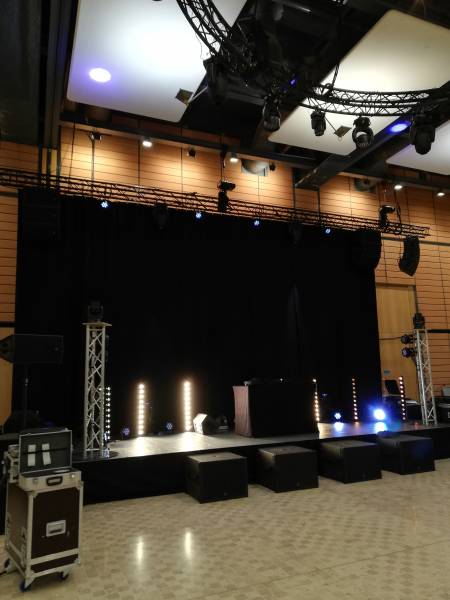 Déploiement  d’un système de sonorisation pour l'organisation “Jeune Chambre Economique” au centre des congrès de Lyon