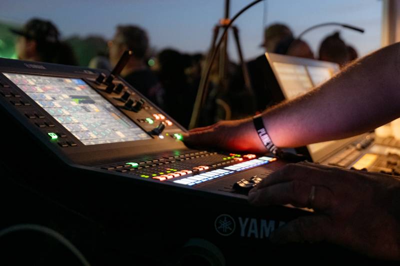 Mixage de la sonorisation façade