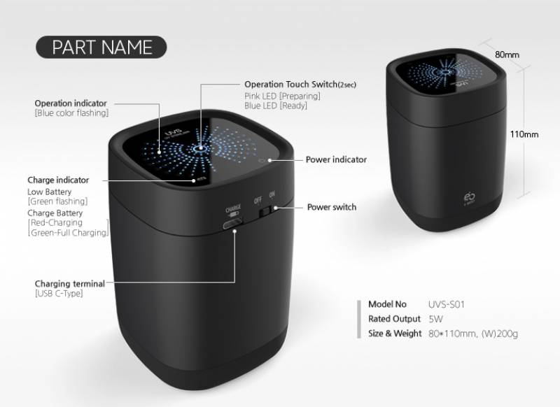 Stérilisateur UV pour micros - UV Sterilizer, Lyon (69)