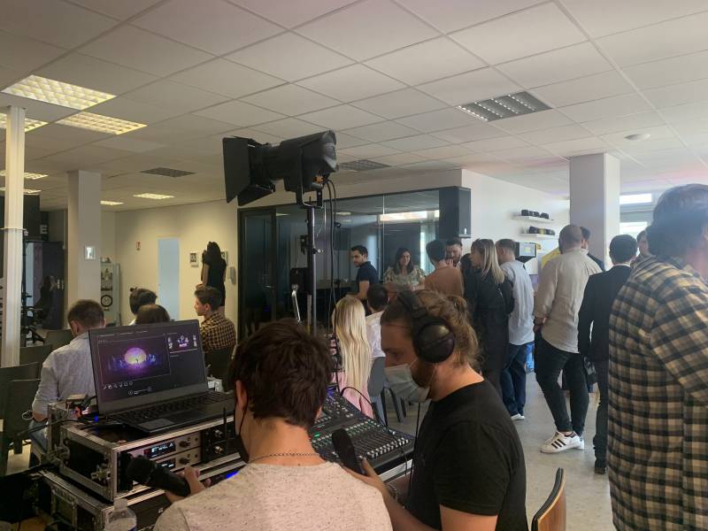 Sonorisation et mise en lumière d’une cérémonie à Lyon à l’occasion de la remise de diplôme d’une école de Gaming. (69)