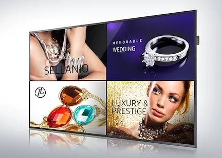 Écran 98’’ pour votre stand - Samsung QMF série 98’’, Lyon (69)